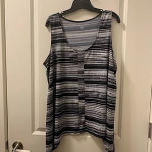 Black and White Tank Top